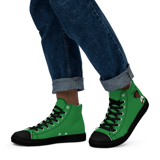 601 Local Green Men's High Top Sneakers From Nickel G.