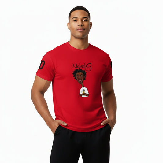 601 Local Red Men's T-Shirt From Nickel G.