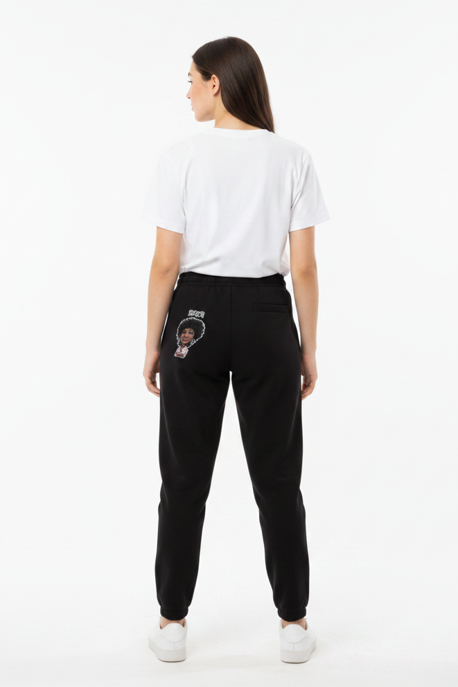 Penny G. Black Track Pants