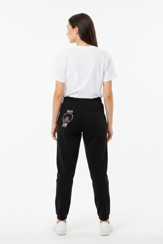 Penny G. Black Track Pants