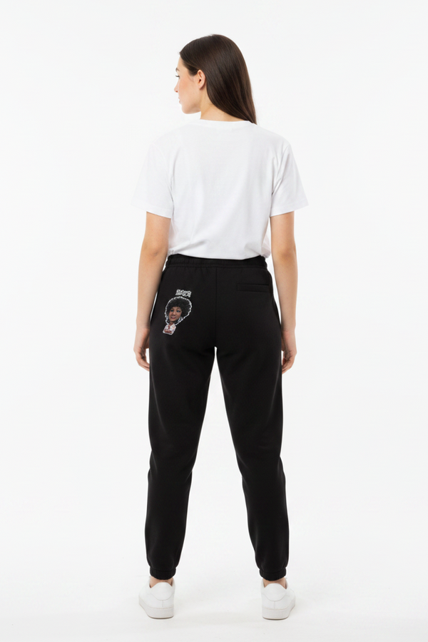 Penny G. Black Track Pants