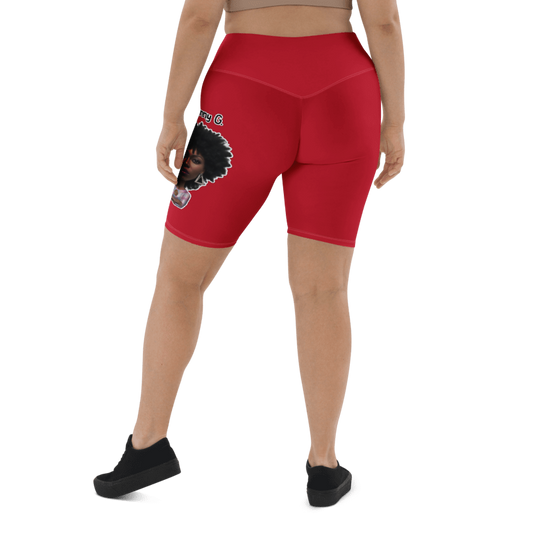 Penny G. Women's Red Biker Shorts Classic