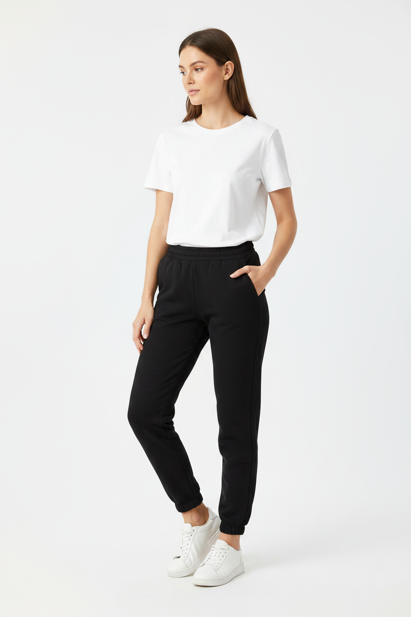 Penny G. Black Track Pants