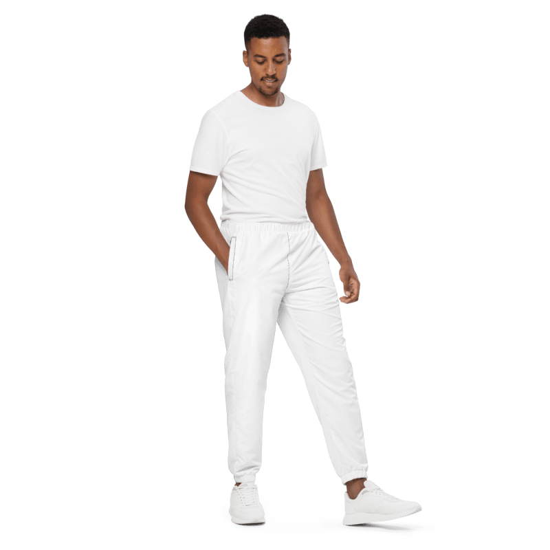 Nickel G. White Track Pants