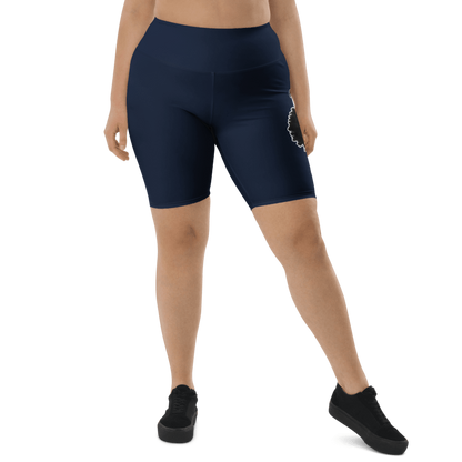Penny G. Women's Navy Biker Shorts Classic