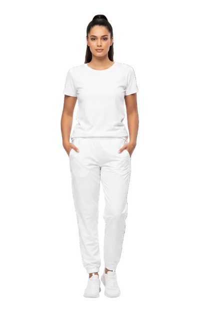 Penny G. White Track Pants
