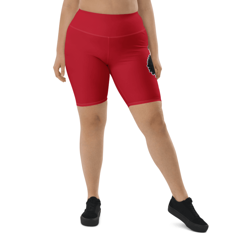 Penny G. Women's Red Biker Shorts Classic