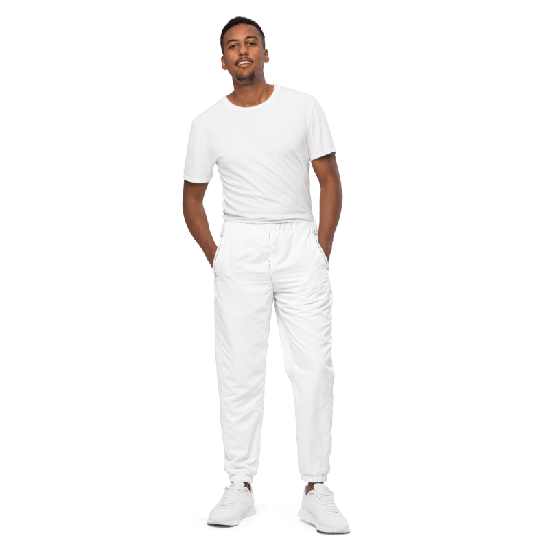Nickel G. White Track Pants