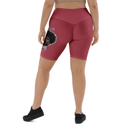 Penny G. Women's Hot Pink Biker Shorts Classic