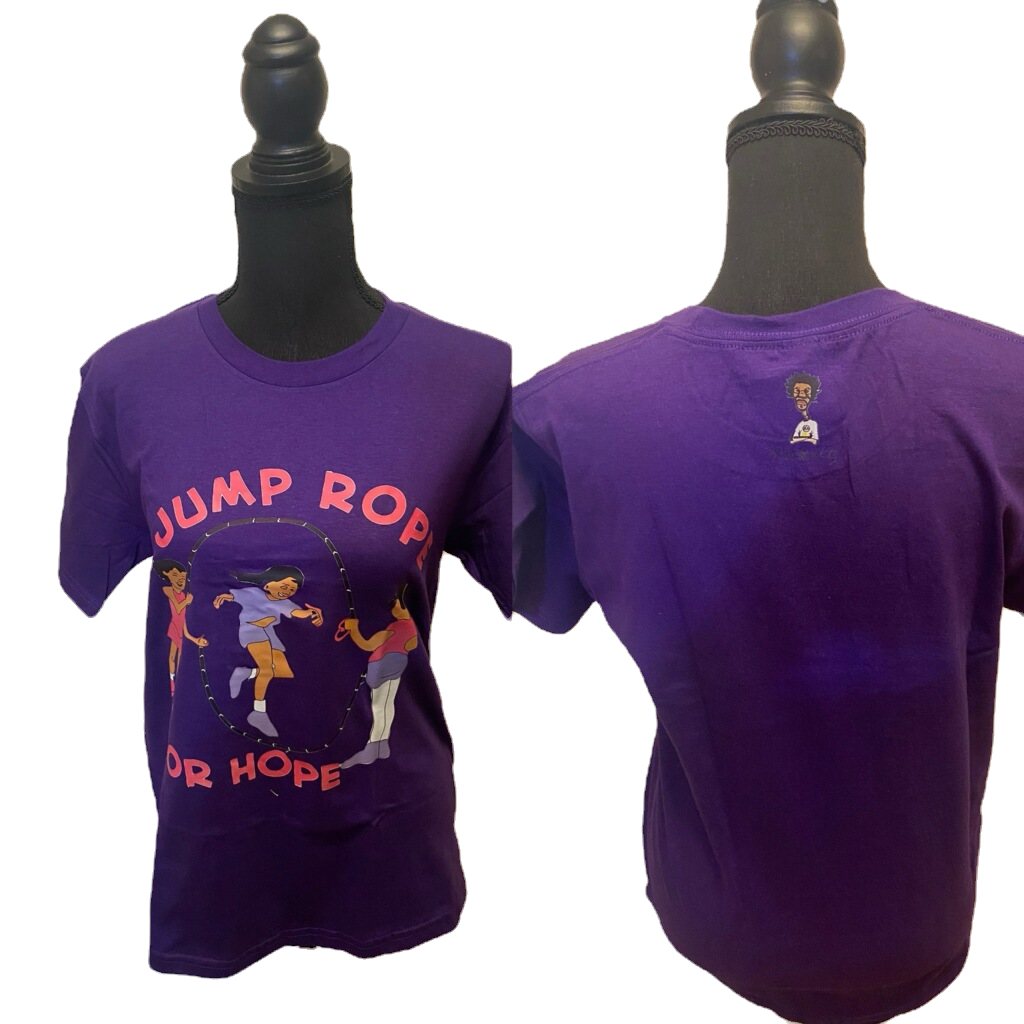 Nickel G. Jump Rope for Hope Unisex Tee