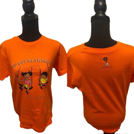 Nickel G. Swinging to Learn Unisex Tee
