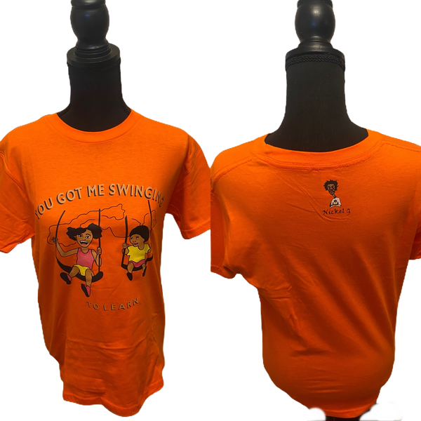 Nickel G. Swinging to Learn Unisex Tee