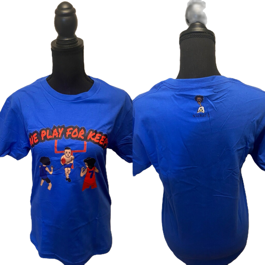 Nickel G. We Play for Keeps Unisex Tee