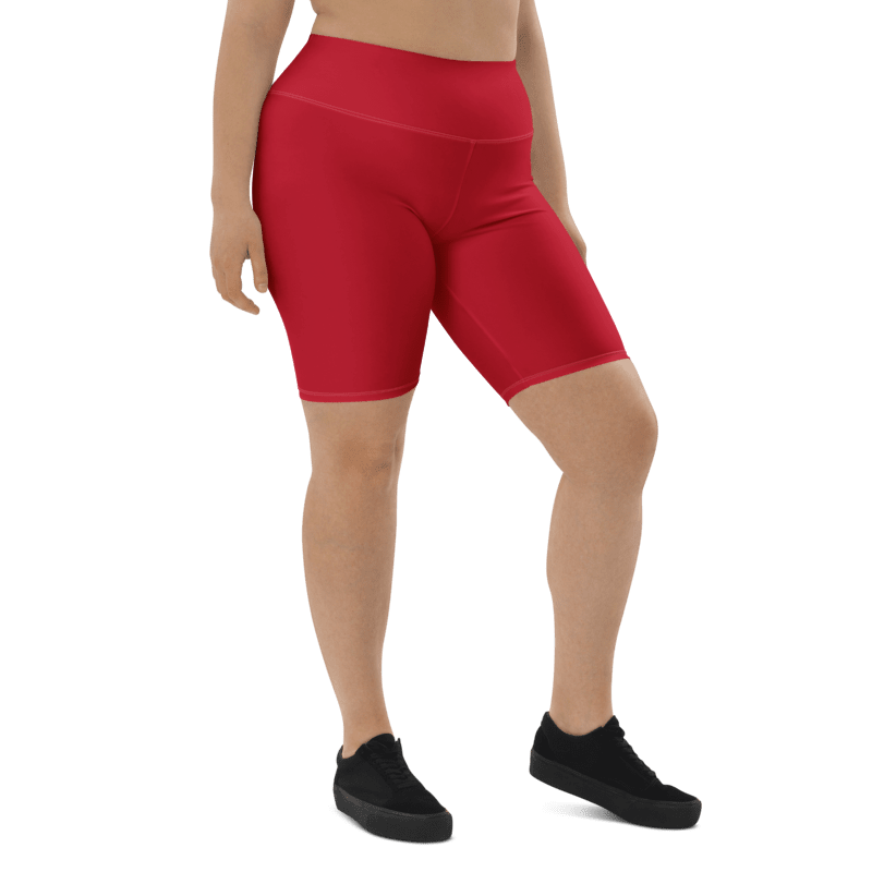 Penny G. Women's Red Biker Shorts Classic