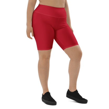 Penny G. Women's Red Biker Shorts Classic