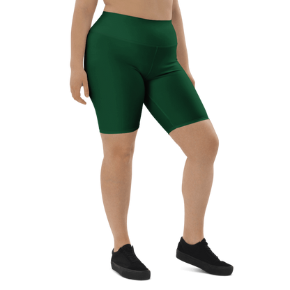 Penny G. Women's Green Biker Shorts Classic