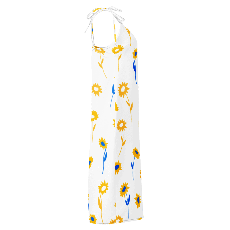Women's Sunflowers Graphic Summer Dress By Penny G.