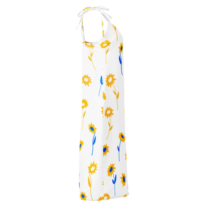 Women's Sunflowers Graphic Summer Dress By Penny G.