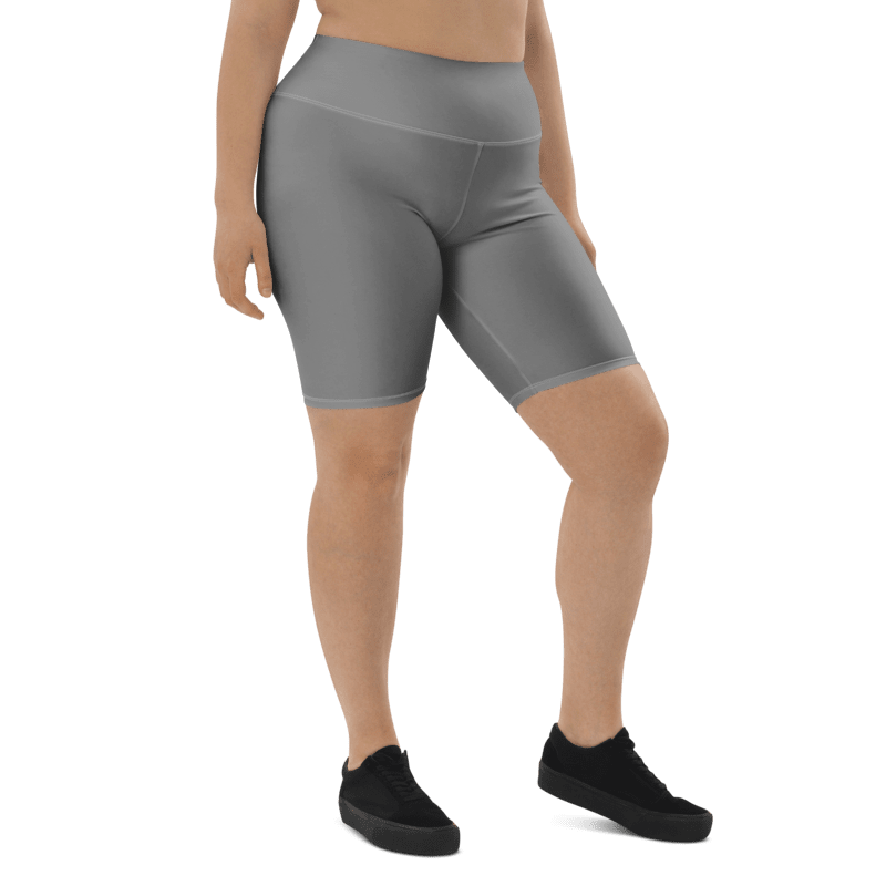 Penny G. Women's Grey Biker Shorts Classic