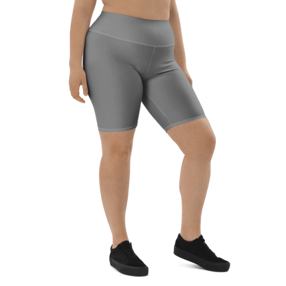 Penny G. Women's Grey Biker Shorts Classic