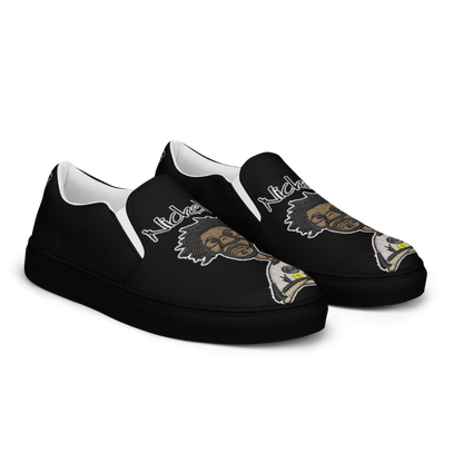 Nickel G. Classic All Black Men's Slip-On Shoes