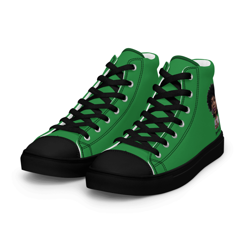 601 Local Green Women's High Top Sneakers From Penny G.