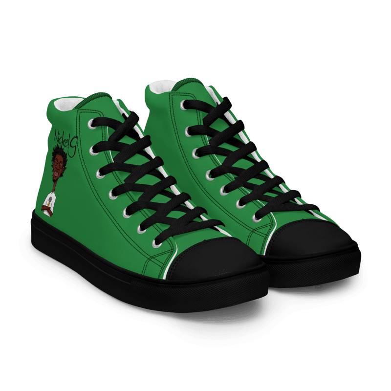 601 Local Green Men's High Top Sneakers From Nickel G.
