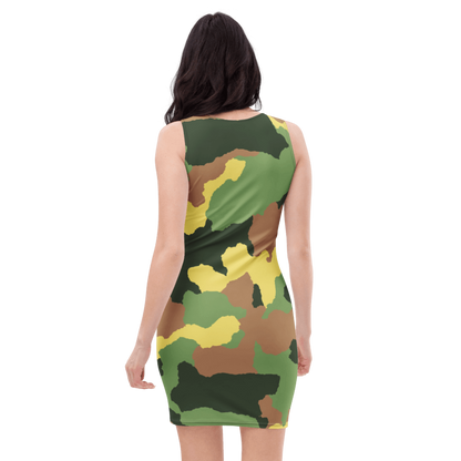 Women's Camouflage Graphic Summer Dress
