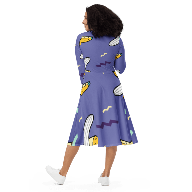 Women's Banana Split Graphic Summer Dress