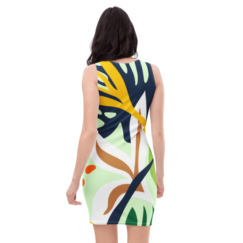 Women's Plant Life Graphic Summer Dress