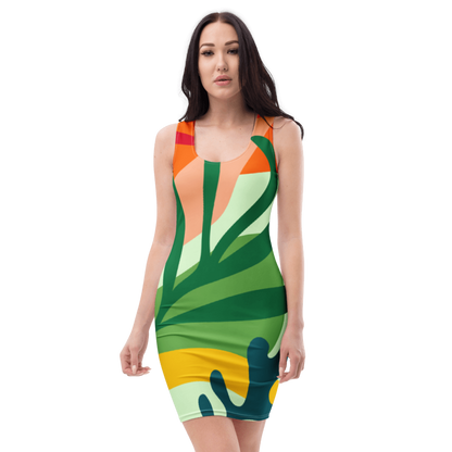 Women's Plant Life Graphic Summer Dress
