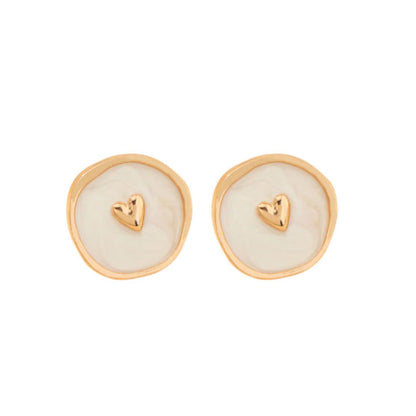 Astral Earrings White