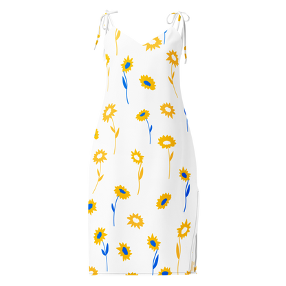 Women's Sunflowers Graphic Summer Dress By Penny G.